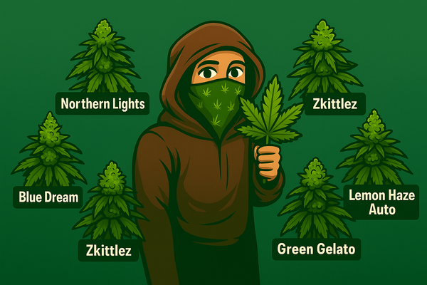 🌿 Die Top 6 THC-reichen Hanfsorten für Einsteiger – legal, potent & pflegeleicht