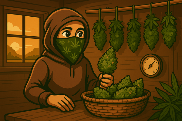 Wie lange Cannabis trocknen?